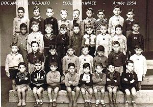 ECOLE JEAN MACE GARCONS 1954 